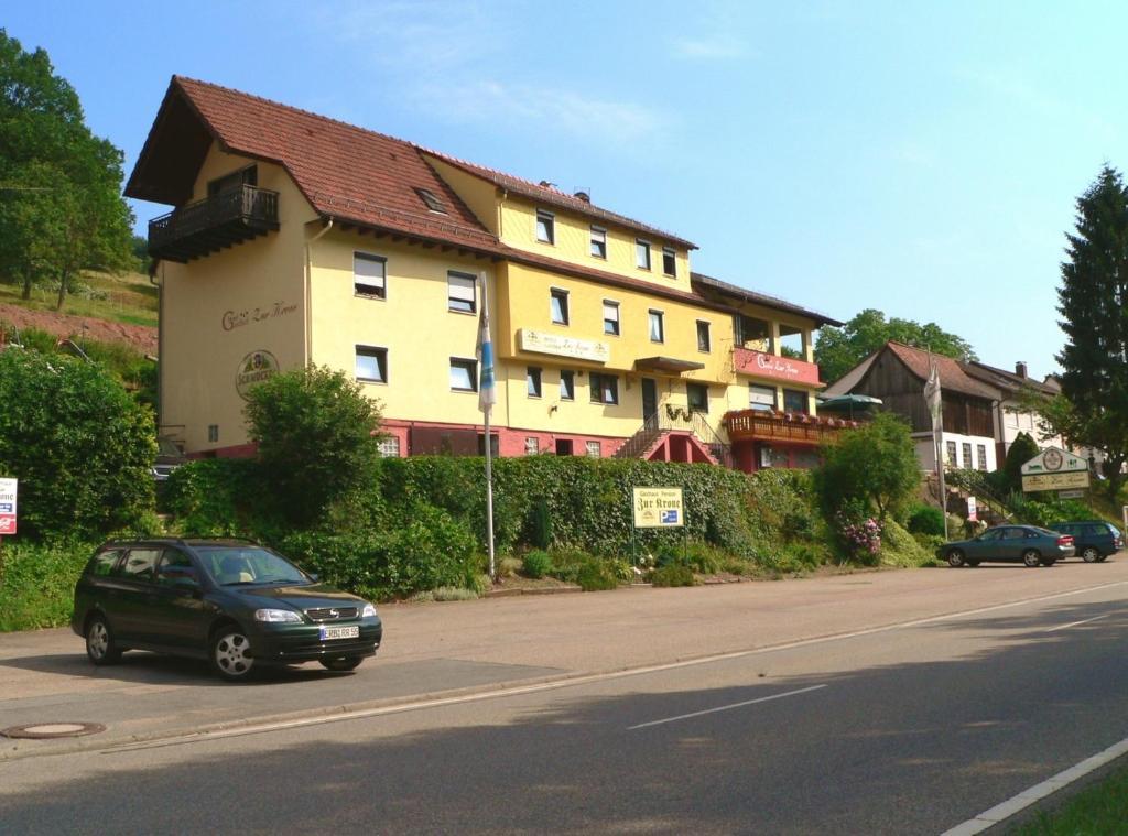 Hotel Gasthof Zur Krone Oberzent Exterior foto